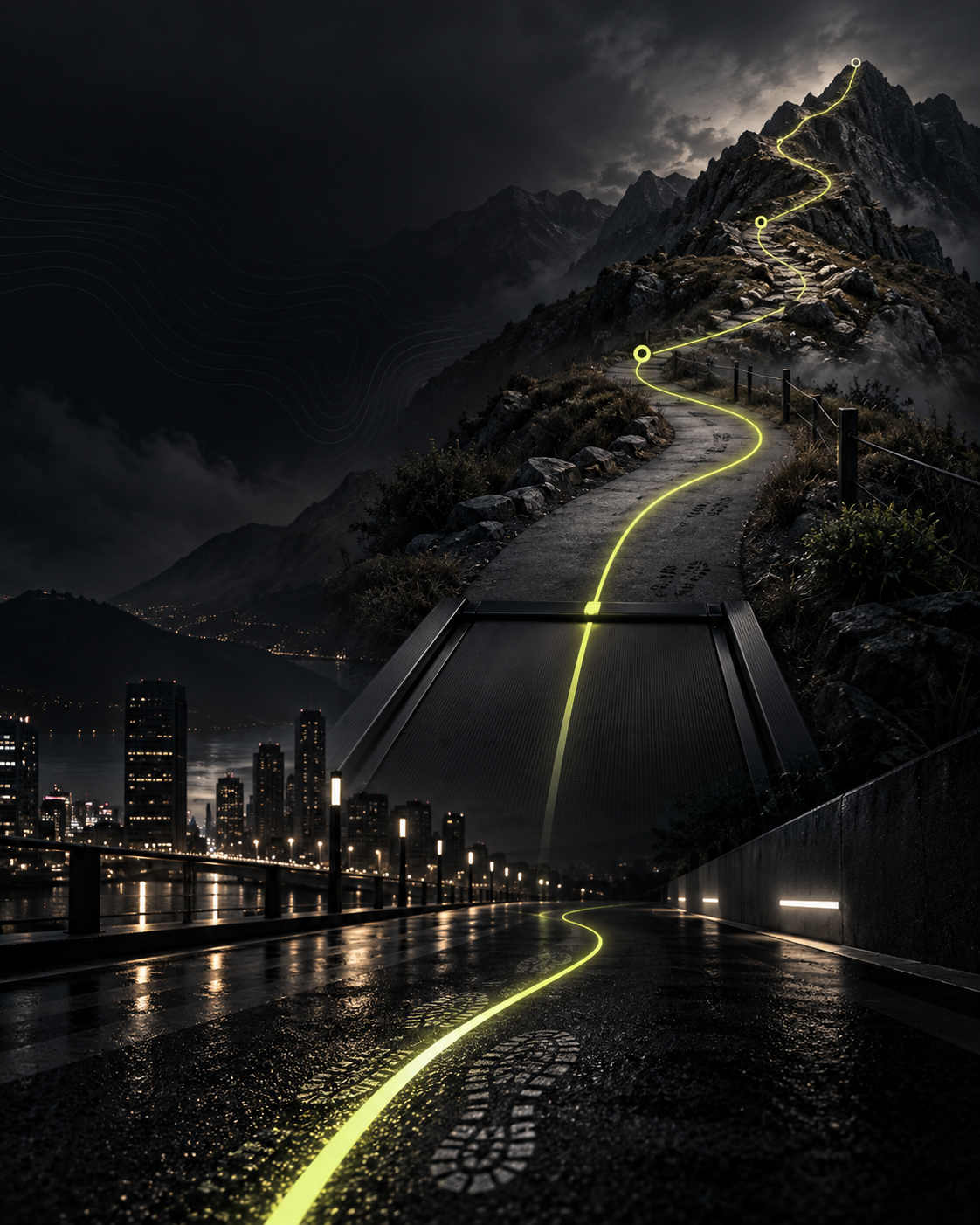 Move your way.