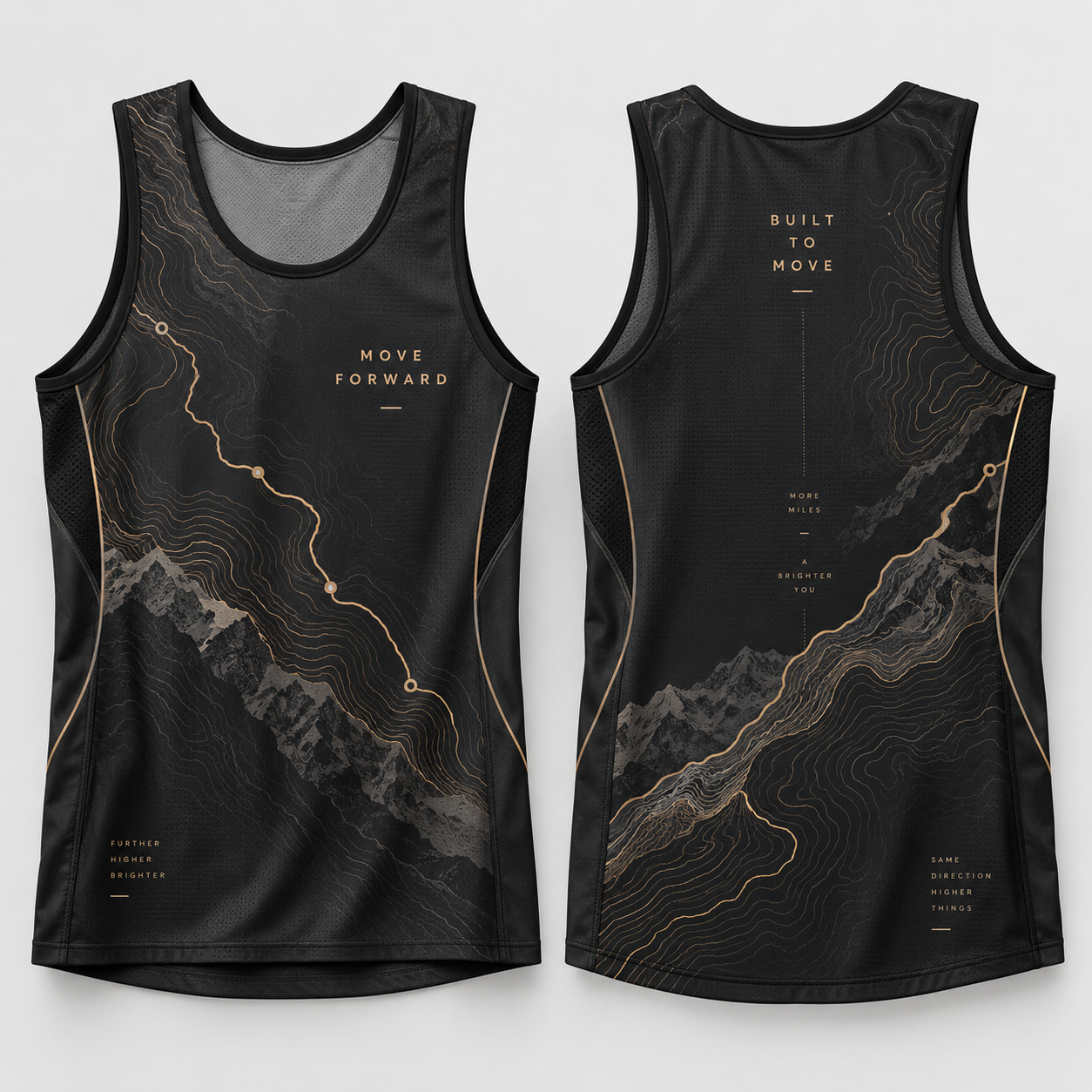 Conqueror Performance Running Singlet