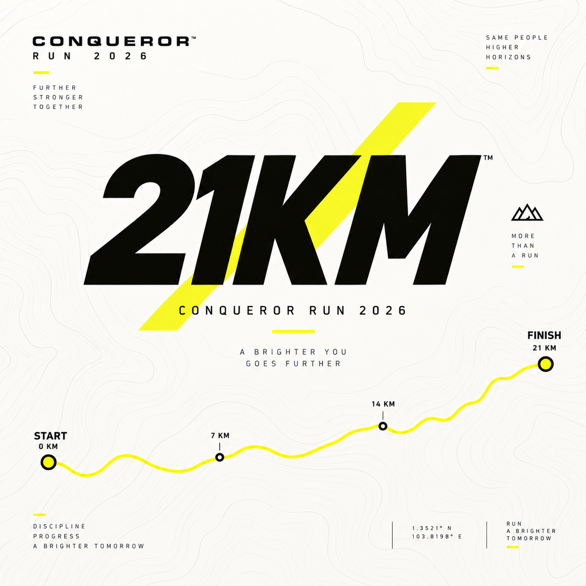 Conqueror Run 2026 – 21KM Challenge