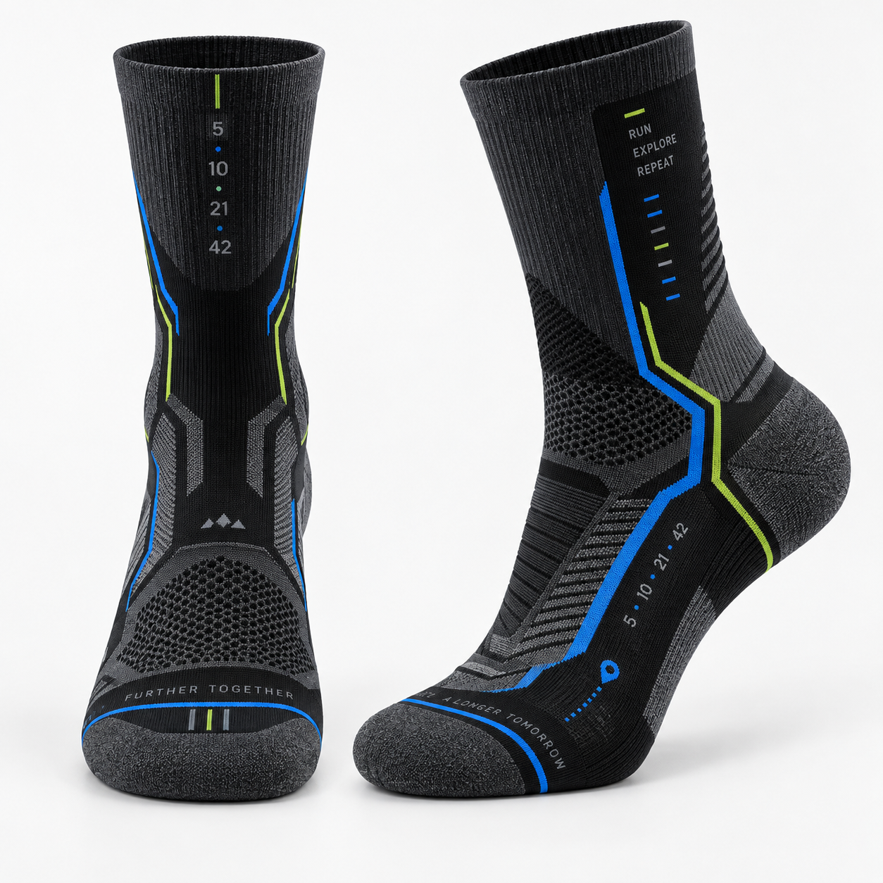 Conqueror Performance Running Socks